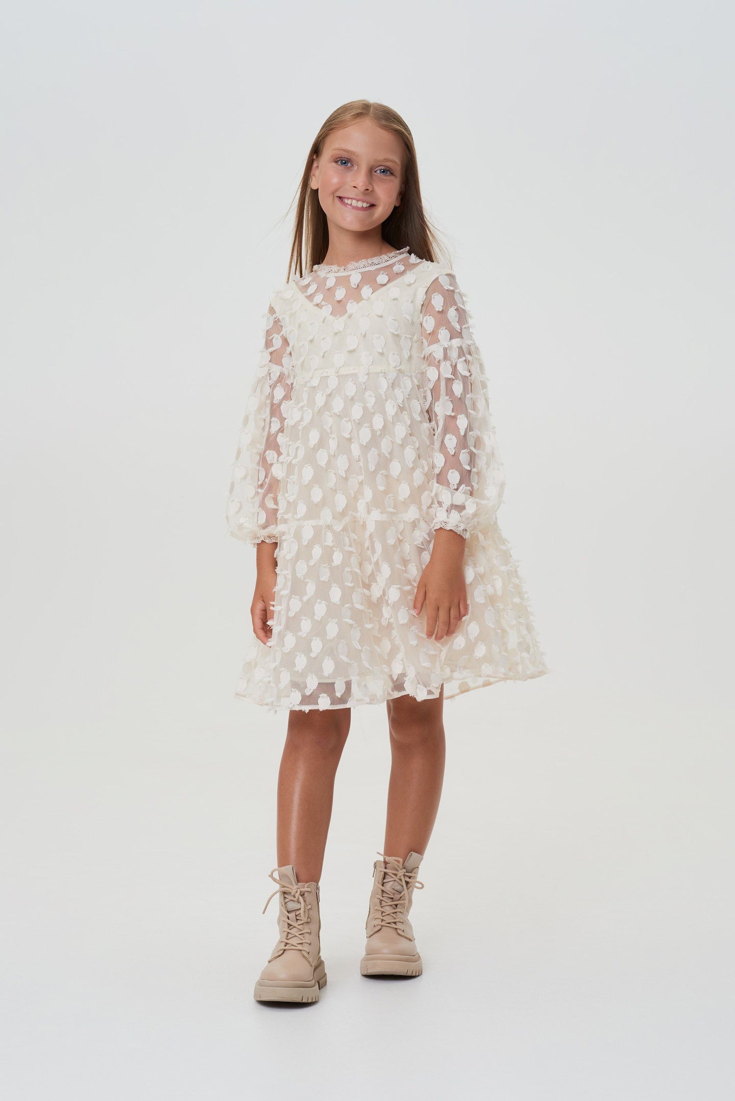 Polka Dot Tulle Dress