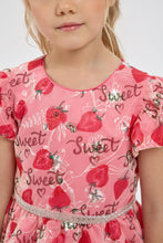 Cargar imagen en el visor de la galería, "Strawberry" Printed Dress