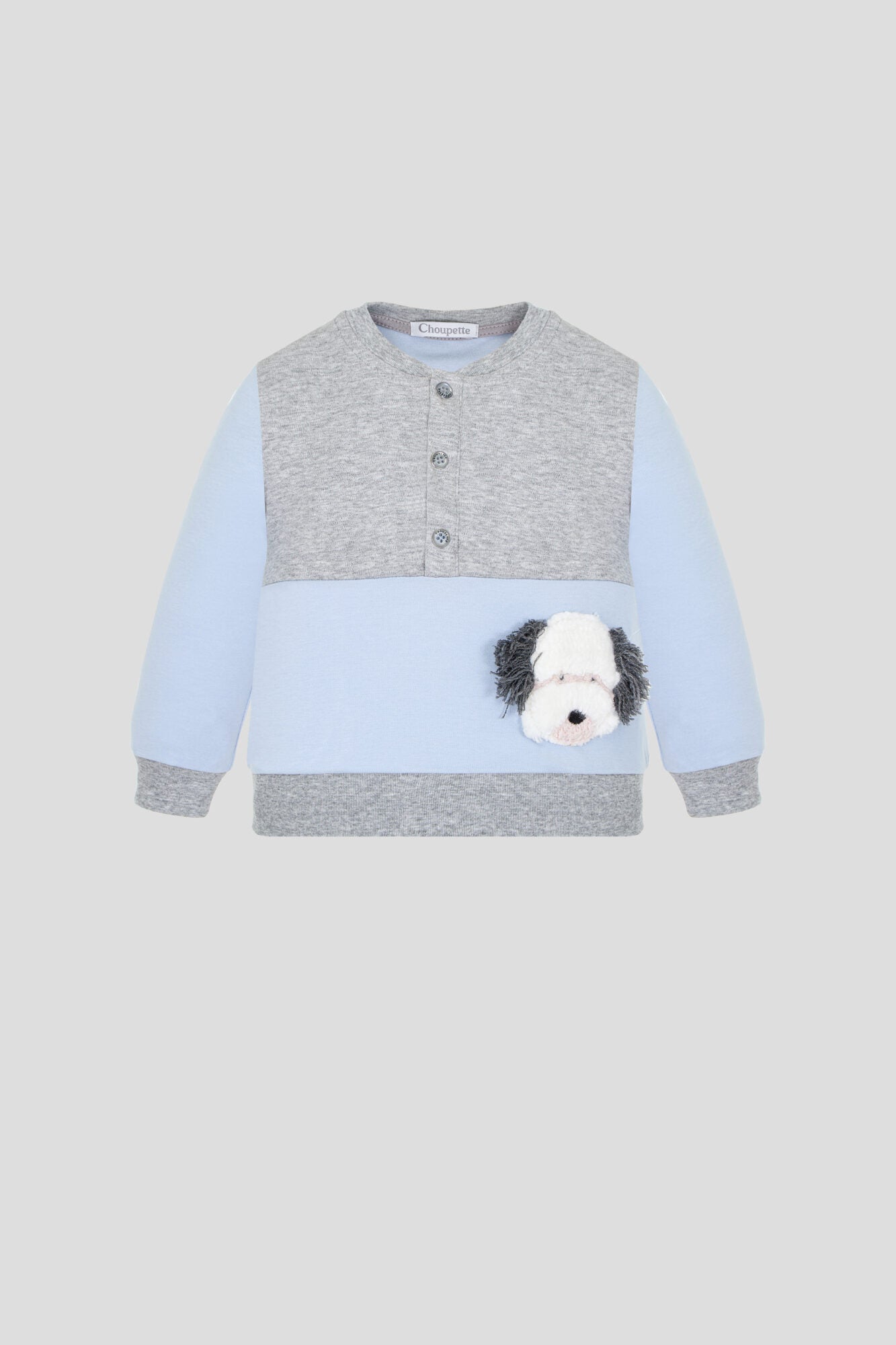 Fluffy Puppy Sweatshirt and Pant Set