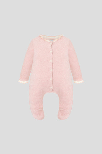 Ruffle Neck Overall