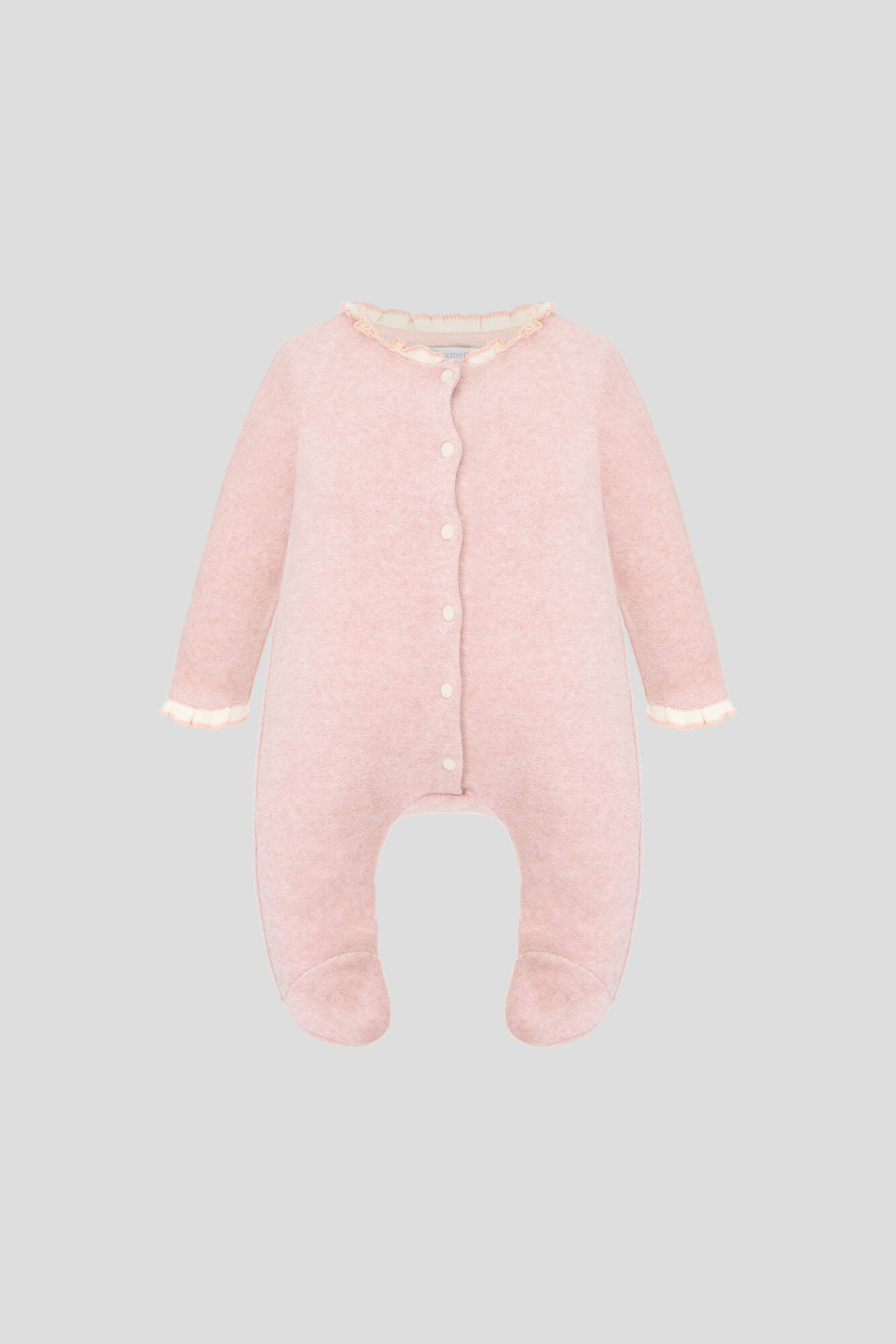Ruffle Neck Overall