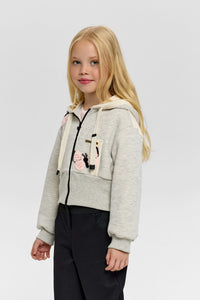 "Butterfly" Cropped Hoodie