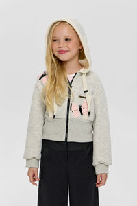 "Butterfly" Cropped Hoodie