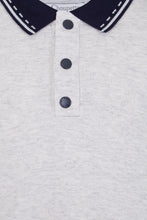 Cargar imagen en el visor de la galería, Stitched Collar Long Sleeve Polo