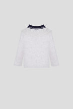Cargar imagen en el visor de la galería, Stitched Collar Long Sleeve Polo