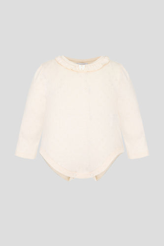 Ruffle Collar Bodysuit
