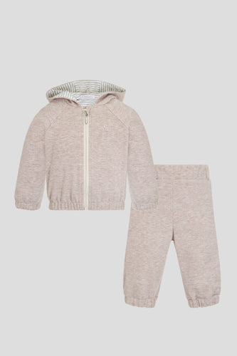 Hooded Jacket and Pant Set