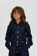 Cargar imagen en el visor de la galería, Logo Denim Bomber and Pants Set