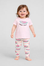 Cargar imagen en el visor de la galería, "Watermelon Dream" Top and Leggings Set