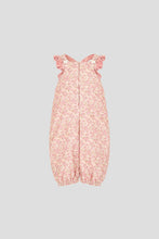 Load image into Gallery viewer, Light Corduroy Floral Romper