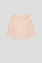 Load image into Gallery viewer, Ruffle Sleeves Printed Tee