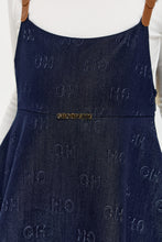 Cargar imagen en el visor de la galería, Logo Embossed Sarafan-Dress