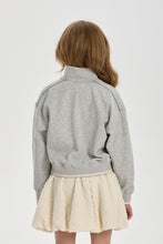 Cargar imagen en el visor de la galería, Half Zip Sweatshirt with Decors