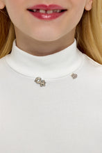 Cargar imagen en el visor de la galería, Decorated Ribbed Turtleneck