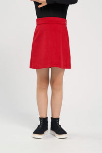 Wool Mini Skirt