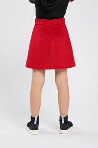 Wool Mini Skirt