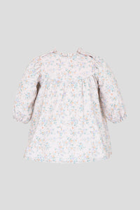 Floral Print Light Corduroy Dress