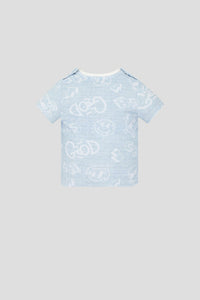 Denim Imitation T-Shirt