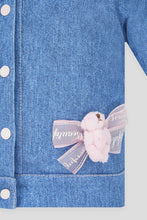 Cargar imagen en el visor de la galería, Denim Imitation Jacket and Pants Set