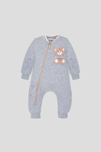 Teddy Bear Zipped Coverall