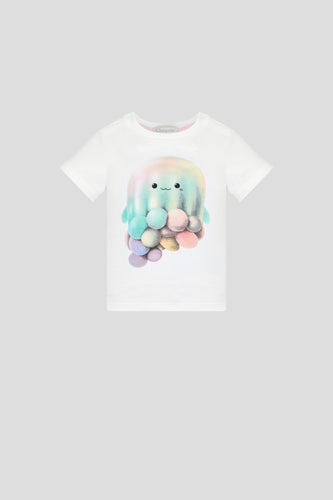 Bubbles Printed T-Shirt and Leggings Set