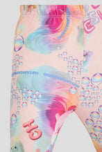 Load image into Gallery viewer, Bubbles Printed T-Shirt and Leggings Set
