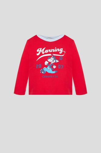Printed Long Sleeve Tee