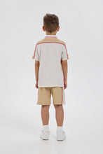 Load image into Gallery viewer, Logo Printed Polo and Shorts Set
