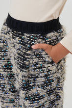 Load image into Gallery viewer, Sequins Tweed Bomber and Short Set