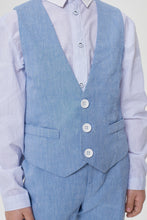 Load image into Gallery viewer, 3-Button Linen Vest