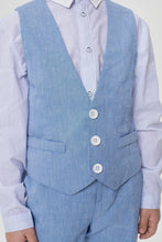 Cargar imagen en el visor de la galería, 3-Button Linen Vest