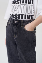 Load image into Gallery viewer, Straight Waist Denim Pants
