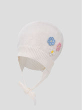 Load image into Gallery viewer, Knit Flowers Decorated Hat