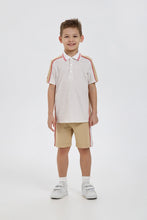 Load image into Gallery viewer, Logo Printed Polo and Shorts Set