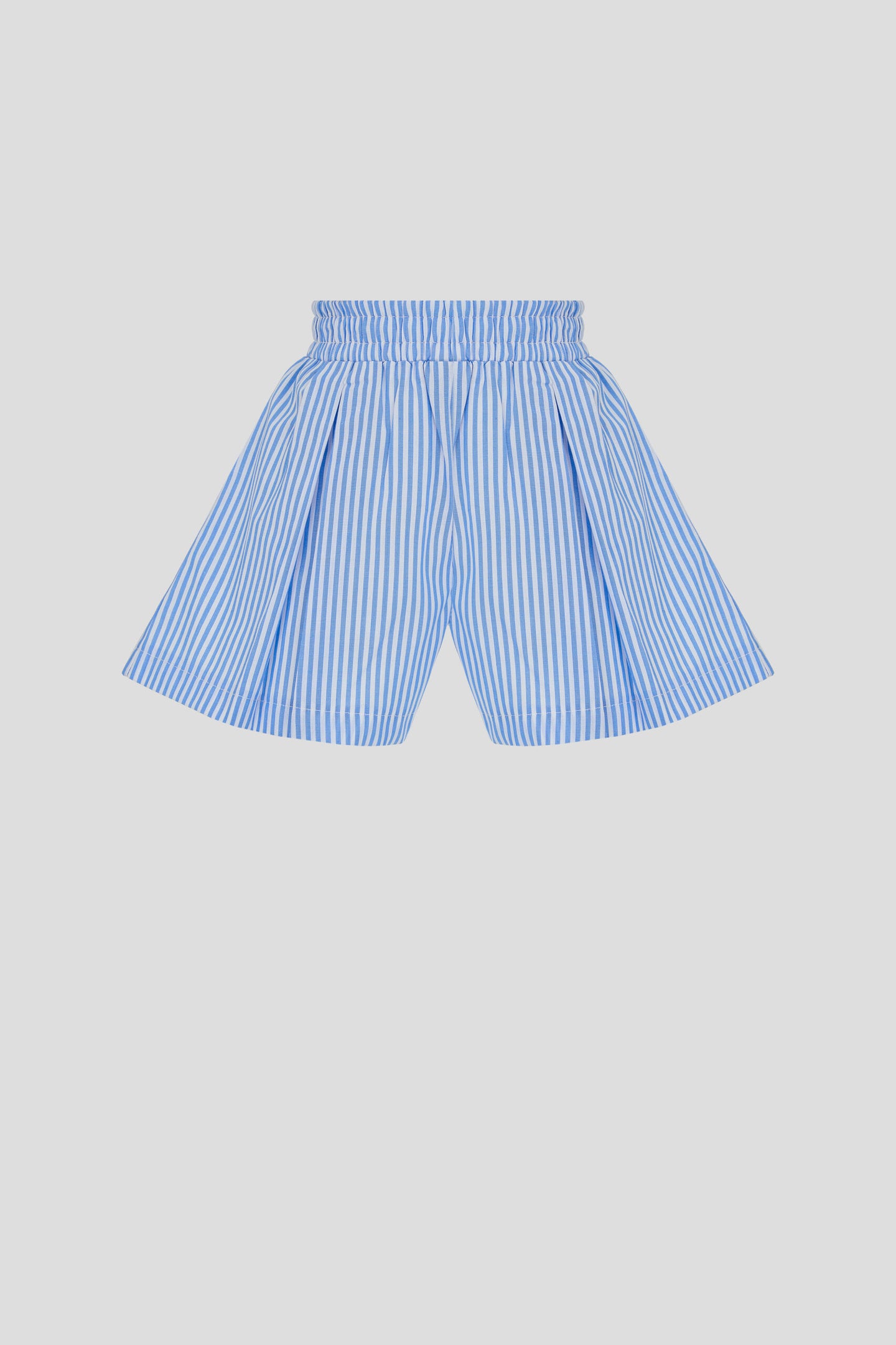 Shorts, striped blue