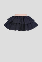 Load image into Gallery viewer, Denim Flounced Skirt