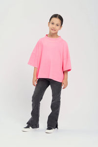 Simple Oversize Pink T-Shirt