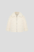 Load image into Gallery viewer, Faux Fur Jacket, Warm White