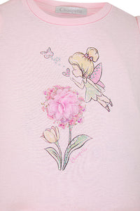 "Flying Fairy" Printed Dress