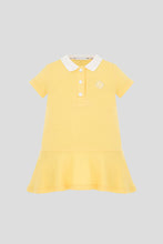 Load image into Gallery viewer, Contrast Collar Polo-Dress