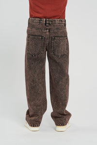 Straight Leg Denim Pants