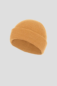 Knit Beanie, Curry