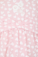Load image into Gallery viewer, Hearts Printed Skater Dress