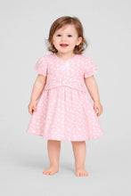 Load image into Gallery viewer, Hearts Printed Skater Dress
