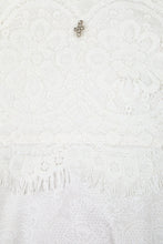Cargar imagen en el visor de la galería, Lace Top Baptismal/Christening Gown
