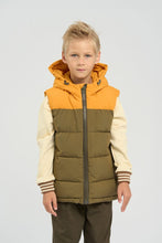 Load image into Gallery viewer, Two-Tone Puffer Vest