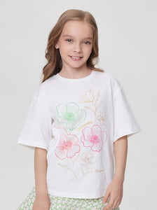 Camiseta estampada "In Bloom" 