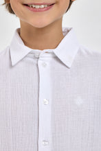 Load image into Gallery viewer, Adjustable Sleeves Muslin Shirt