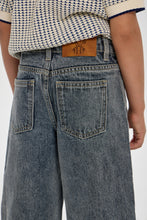 Load image into Gallery viewer, Wide Leg Denim Pants with Charms