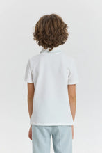 Cargar imagen en el visor de la galería, Textured Polo-Shirt